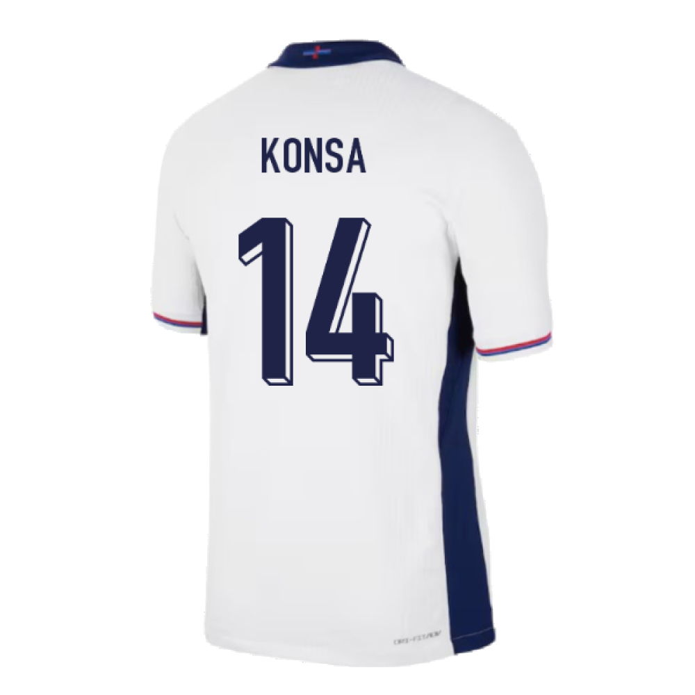 2024-2025 England Home Match Dri-Fit ADV Authentic Shirt (Konsa 14)