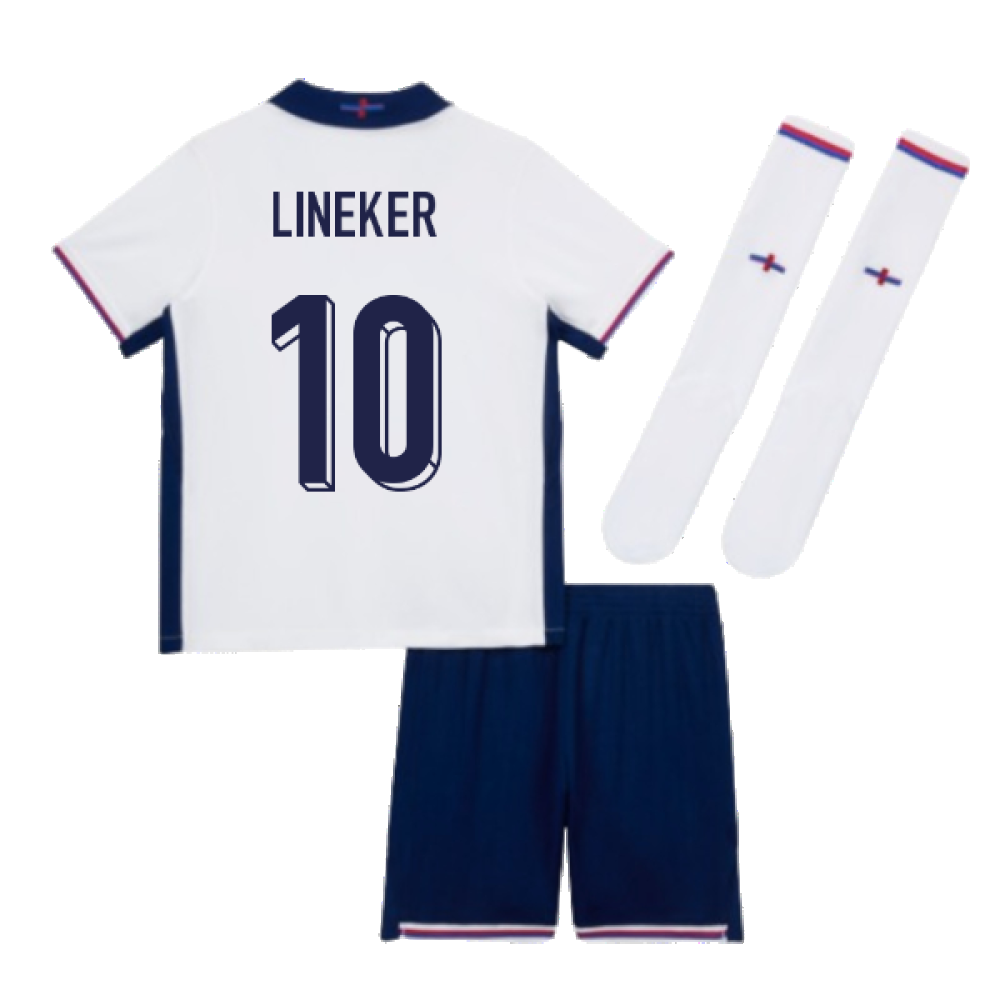 2024-2025 England Home Mini Kit (Lineker 10)