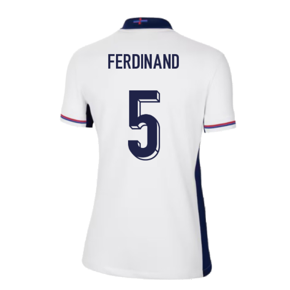 2024-2025 England Home Shirt (Womens) (Ferdinand 5)