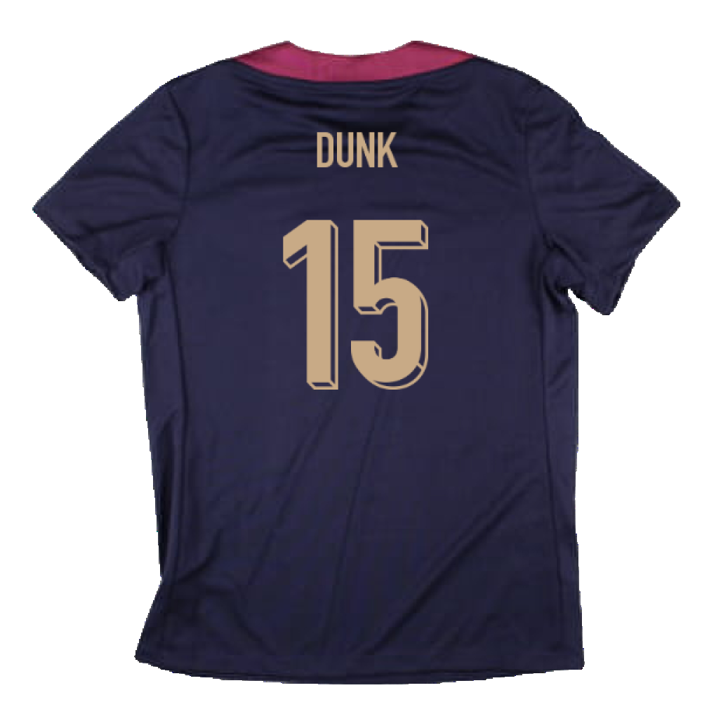 2024-2025 England Strike Dri-Fit Shirt (Purple Ink) - Womens (Dunk 15)