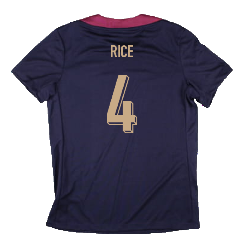 2024-2025 England Strike Dri-Fit Shirt (Purple Ink) - Womens (Rice 4)