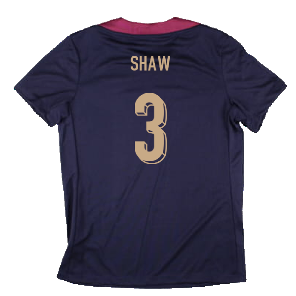 2024-2025 England Strike Dri-Fit Shirt (Purple Ink) - Womens (Shaw 3)