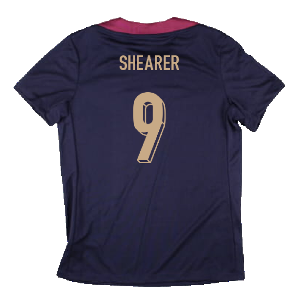 2024-2025 England Strike Dri-Fit Shirt (Purple Ink) - Womens (Shearer 9)