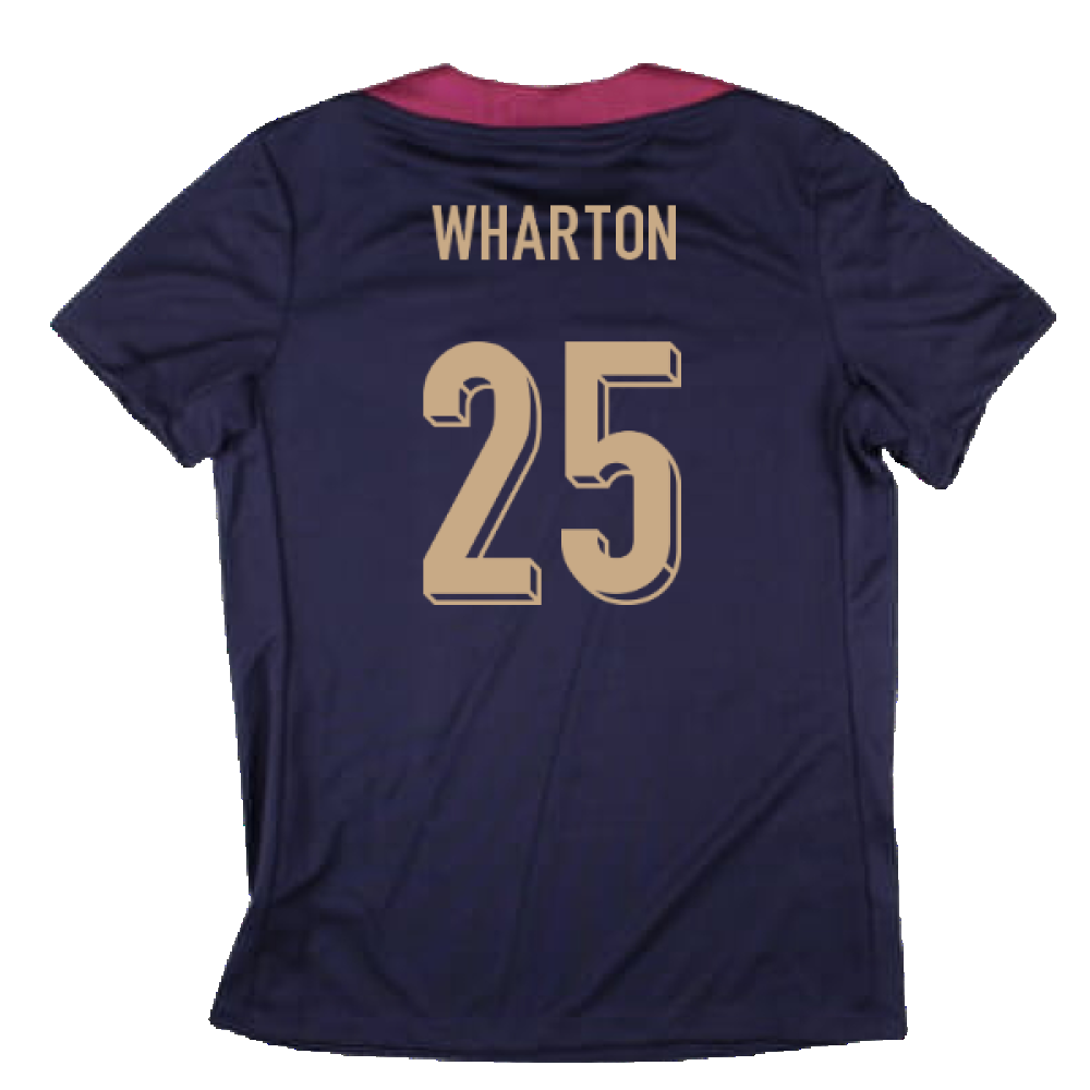 2024-2025 England Strike Dri-Fit Shirt (Purple Ink) - Womens (Wharton 25)