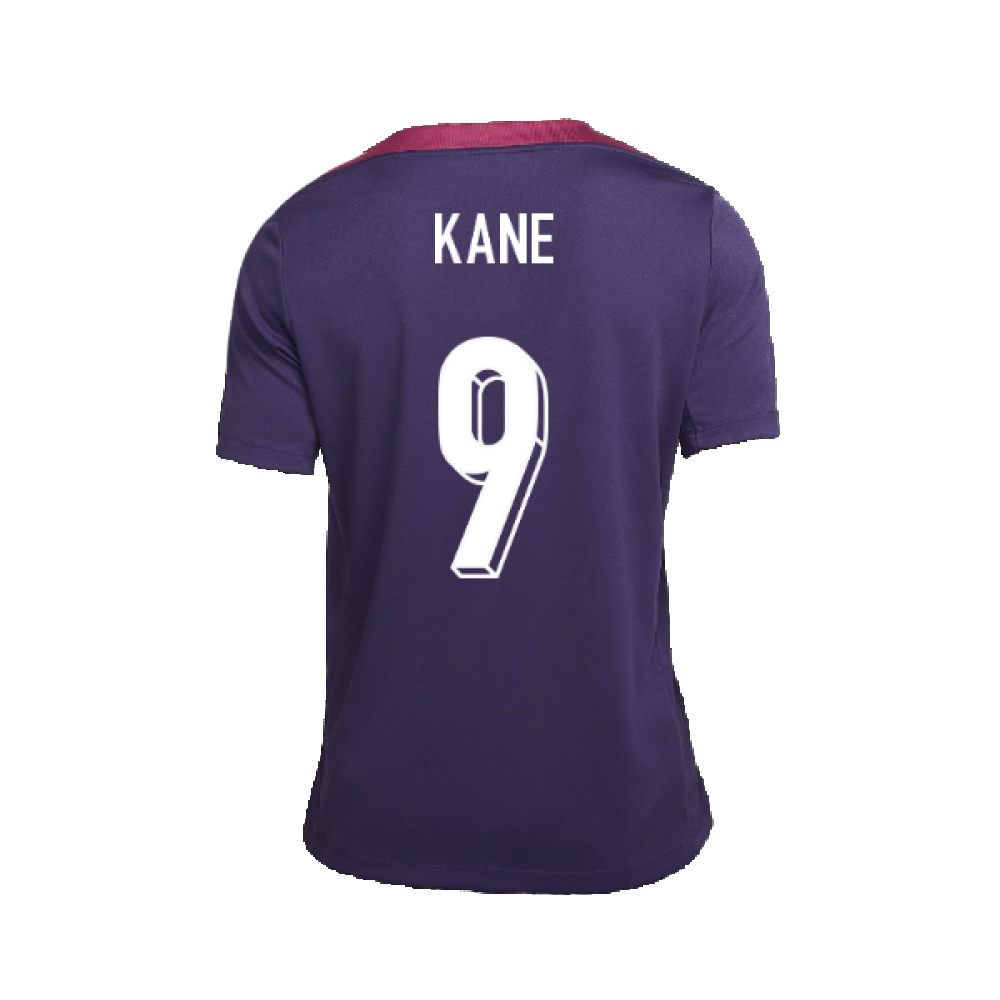 2024-2025 England Strike Training Shirt (Purple Ink) (Kane 9)