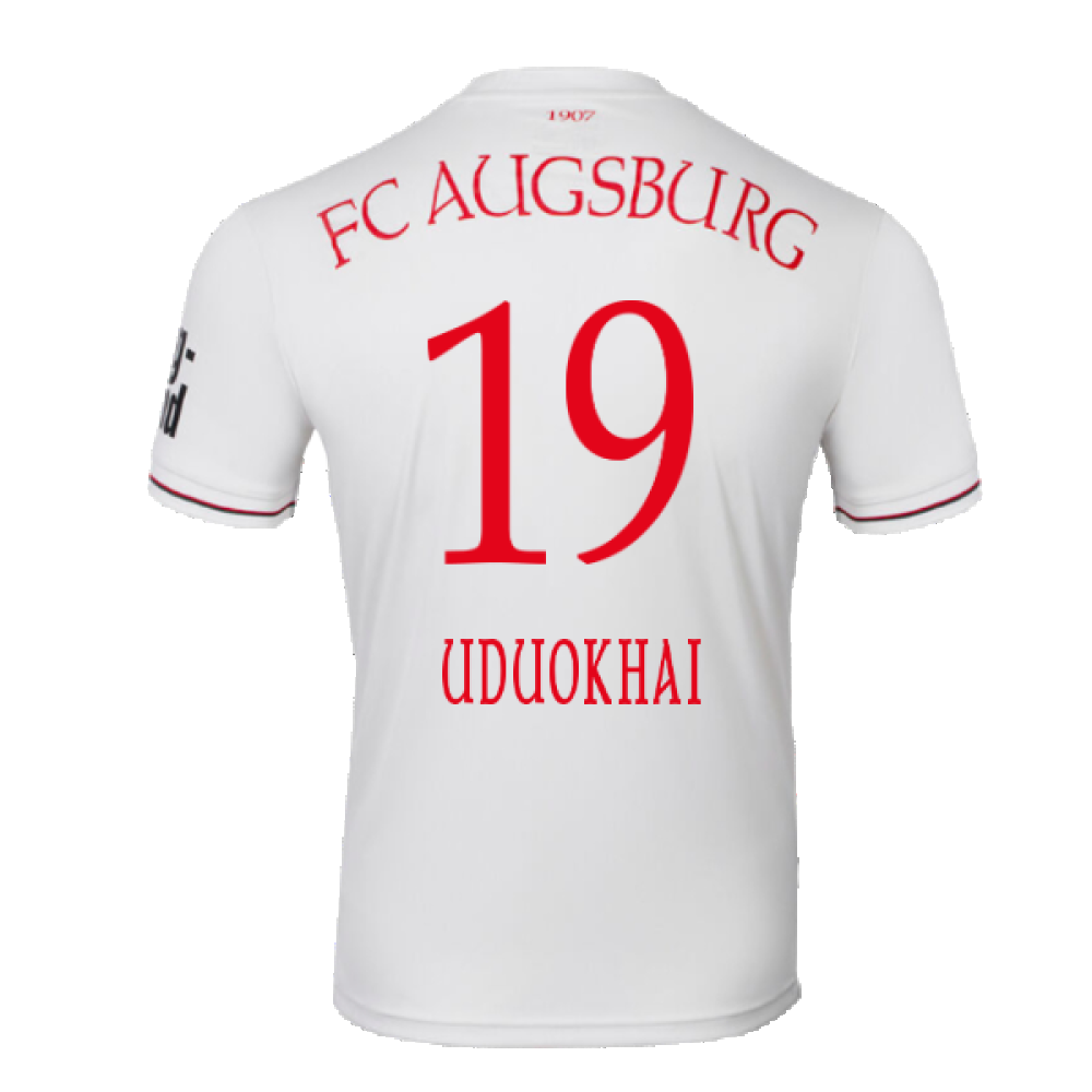 2024-2025 FC Augsburg Home Shirt (Uduokhai 19)