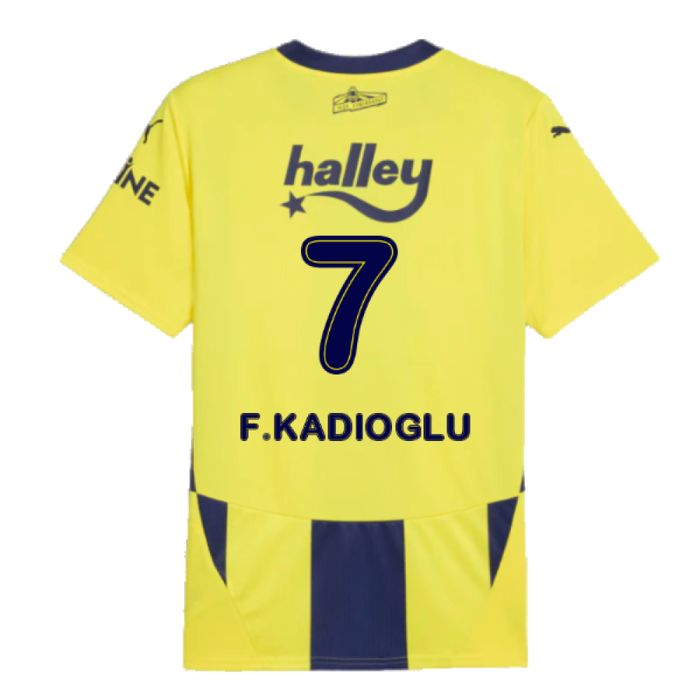 2024-2025 Fenerbahce Home Shirt (F.Kadioglu 7)