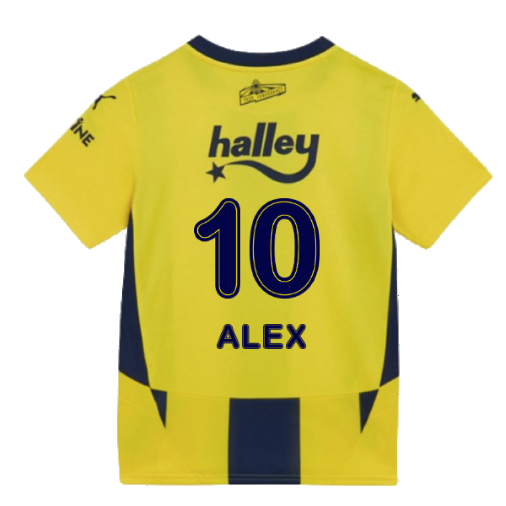 2024-2025 Fenerbahce Home Shirt (Kids) (Alex 10)