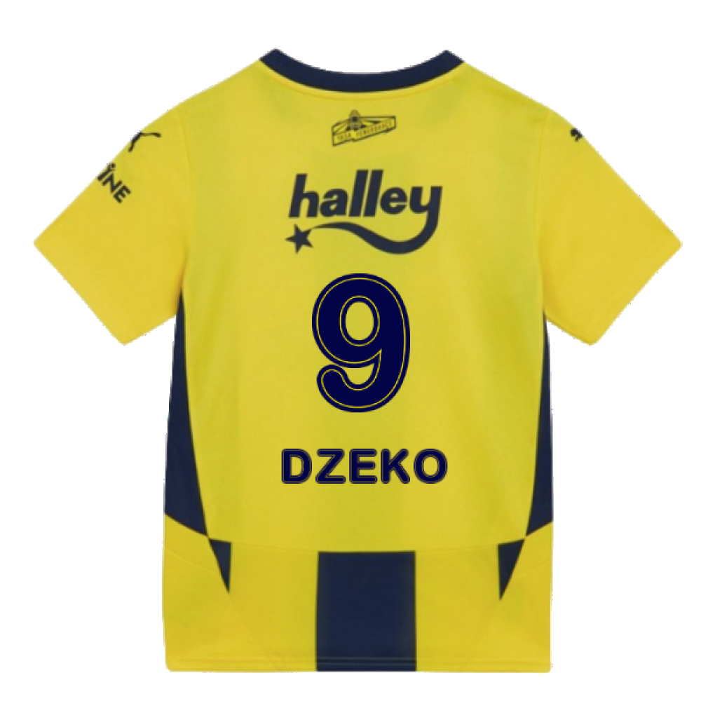 2024-2025 Fenerbahce Home Shirt (Kids) (Dzeko 9)