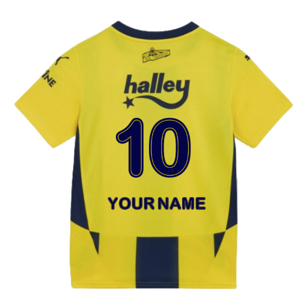 2024-2025 Fenerbahce Home Shirt (Kids) (Your Name)