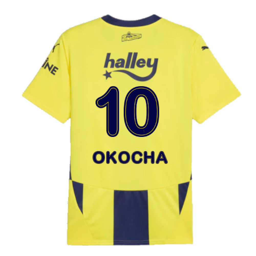 2024-2025 Fenerbahce Home Shirt (Okocha 10)