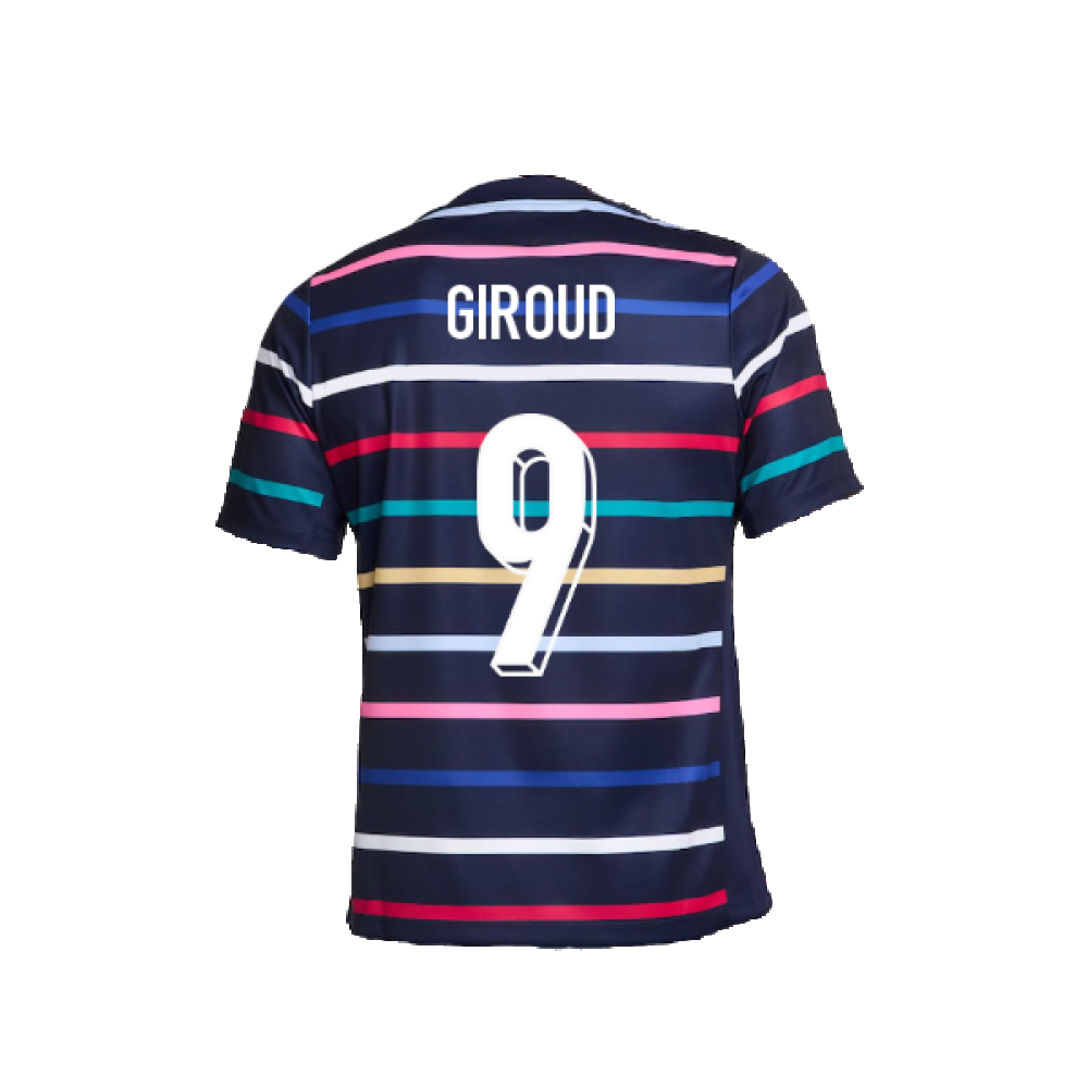 2024-2025 France Academy Pro Home Pre-Match Top (Navy) (Giroud 9)