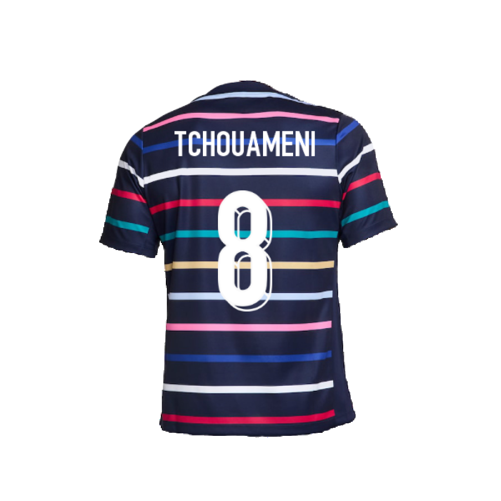 2024-2025 France Academy Pro Home Pre-Match Top (Navy) (Tchouameni 8)