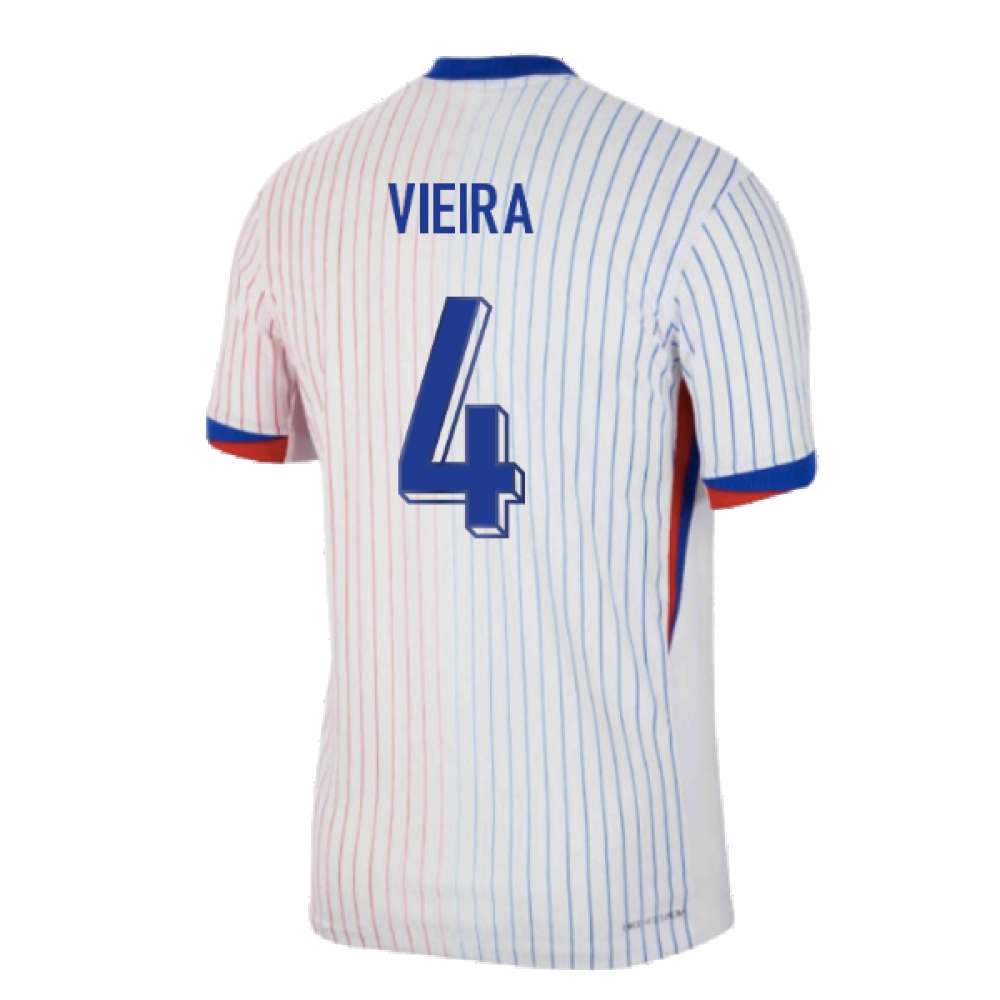 2024-2025 France Away Dri-ADV Match Shirt (Vieira 4)