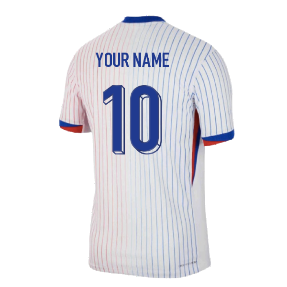 2024-2025 France Away Dri-ADV Match Shirt (Your Name)