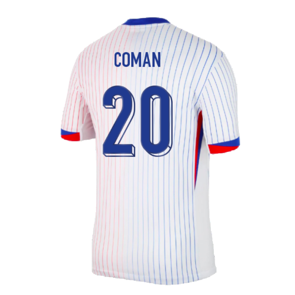 2024-2025 France Away Shirt (Coman 20)