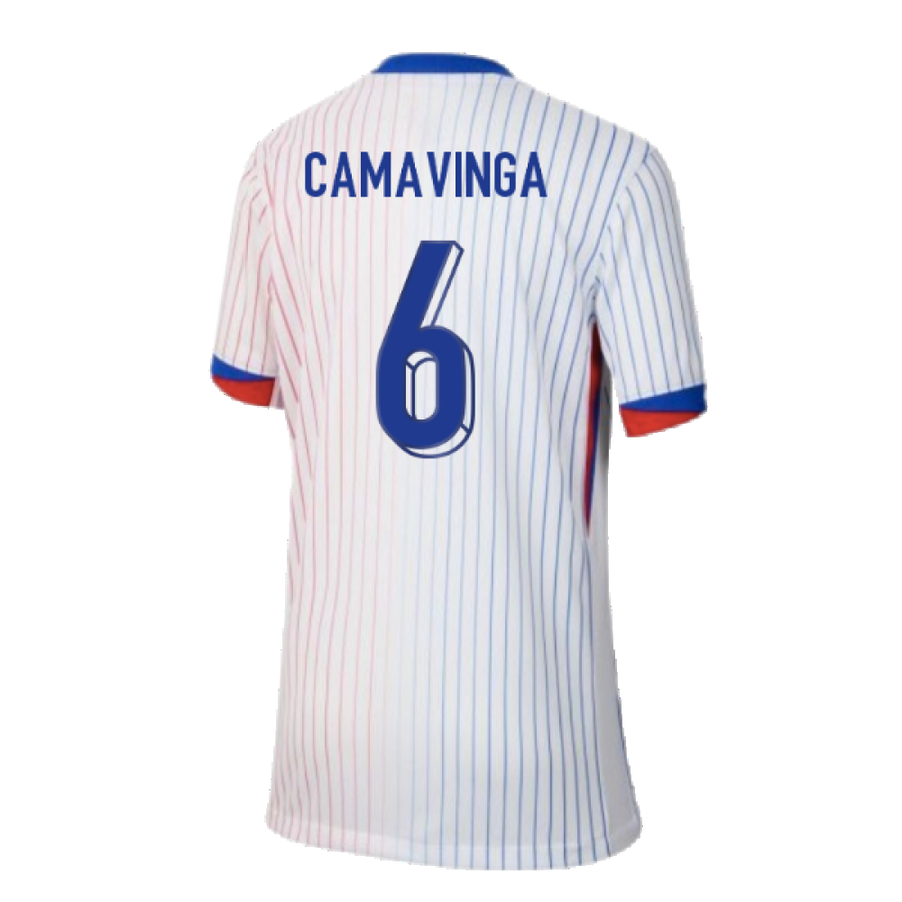 2024-2025 France Away Shirt (Kids) (Camavinga 6)