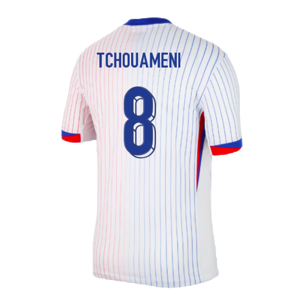 2024-2025 France Away Shirt (Tchouameni 8)