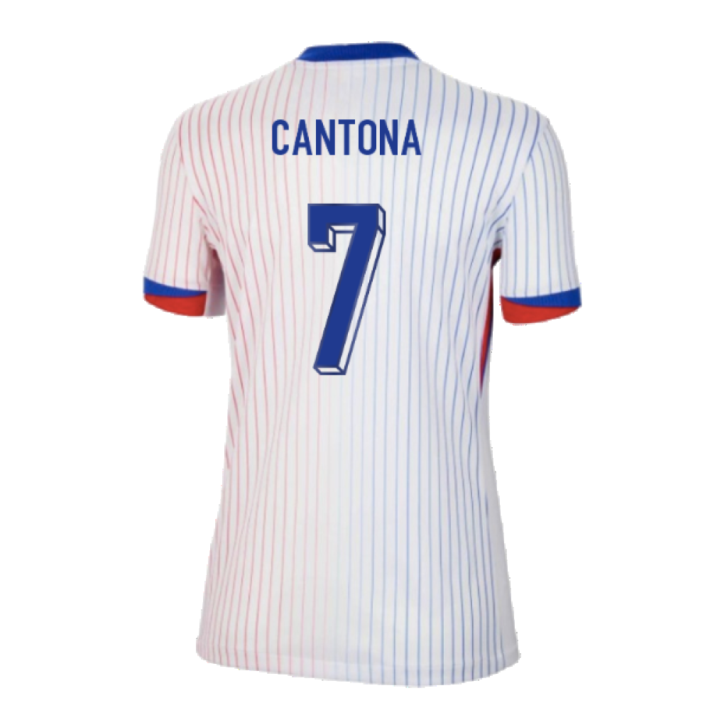2024-2025 France Away Shirt (Womens) (Cantona 7)