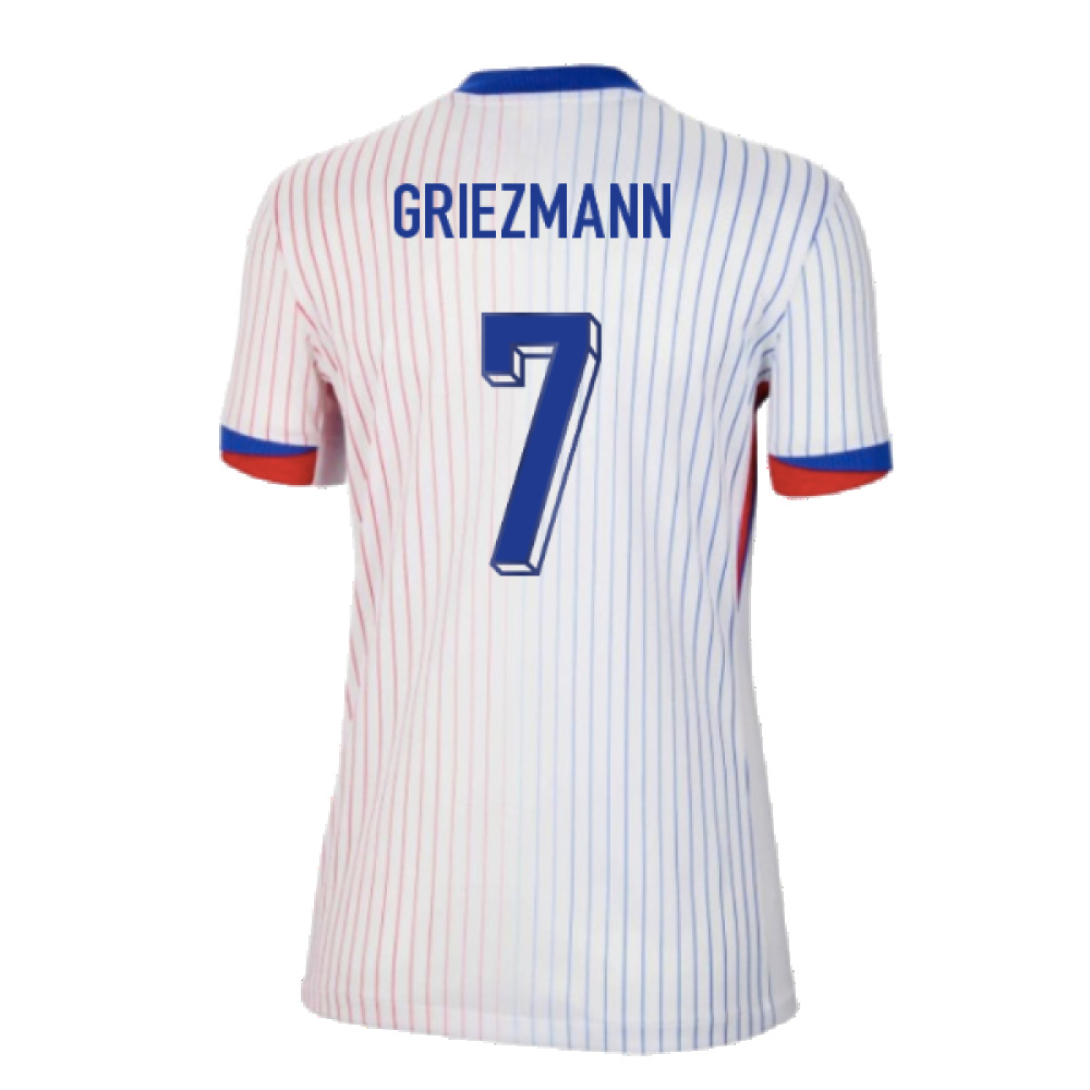 2024-2025 France Away Shirt (Womens) (Griezmann 7)