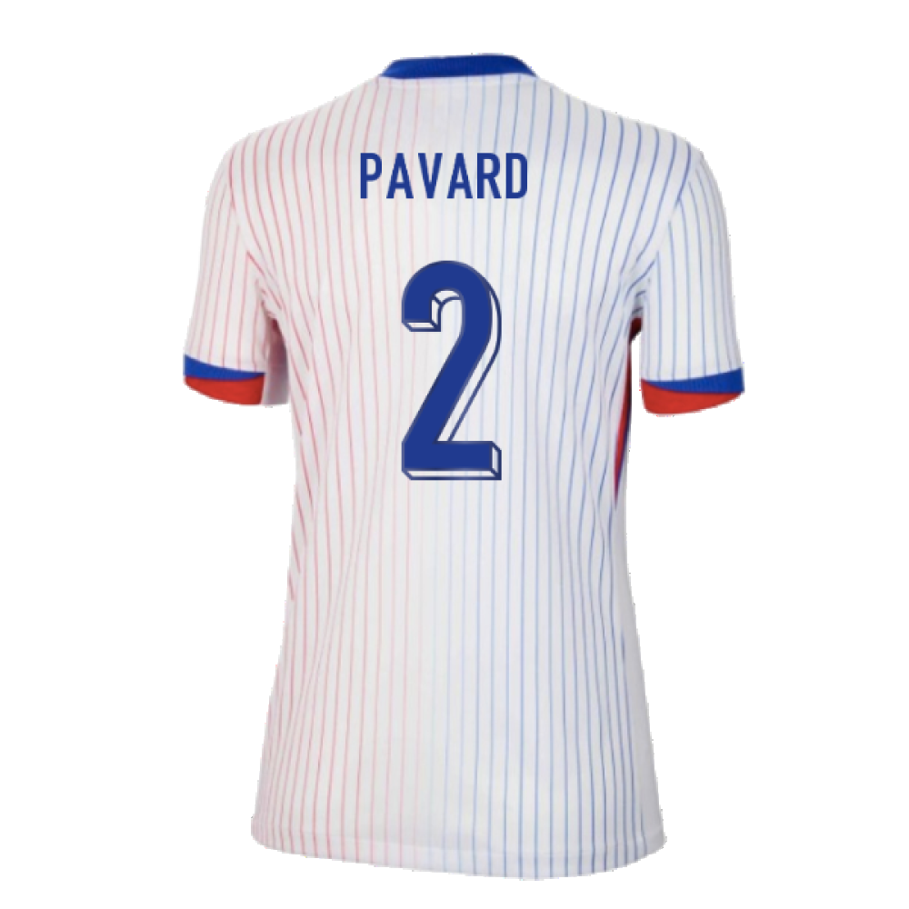 2024-2025 France Away Shirt (Womens) (Pavard 2)