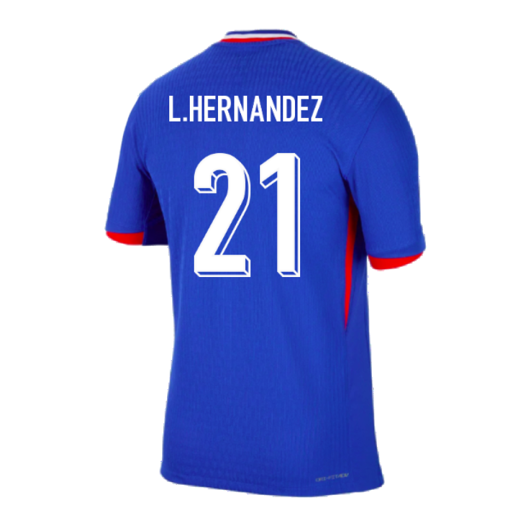 2024-2025 France Dri-FIT ADV Match Home Shirt (L.Hernandez 21)