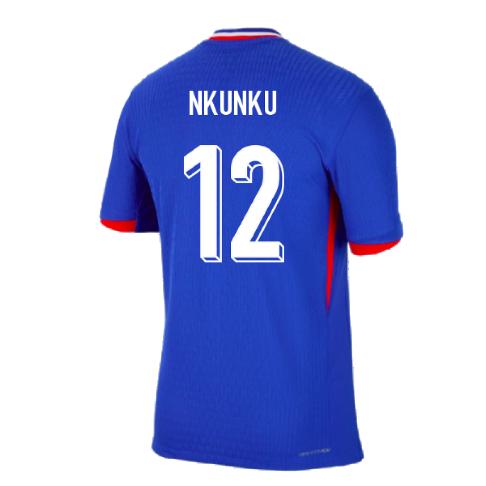 2024-2025 France Dri-FIT ADV Match Home Shirt (Nkunku 12)