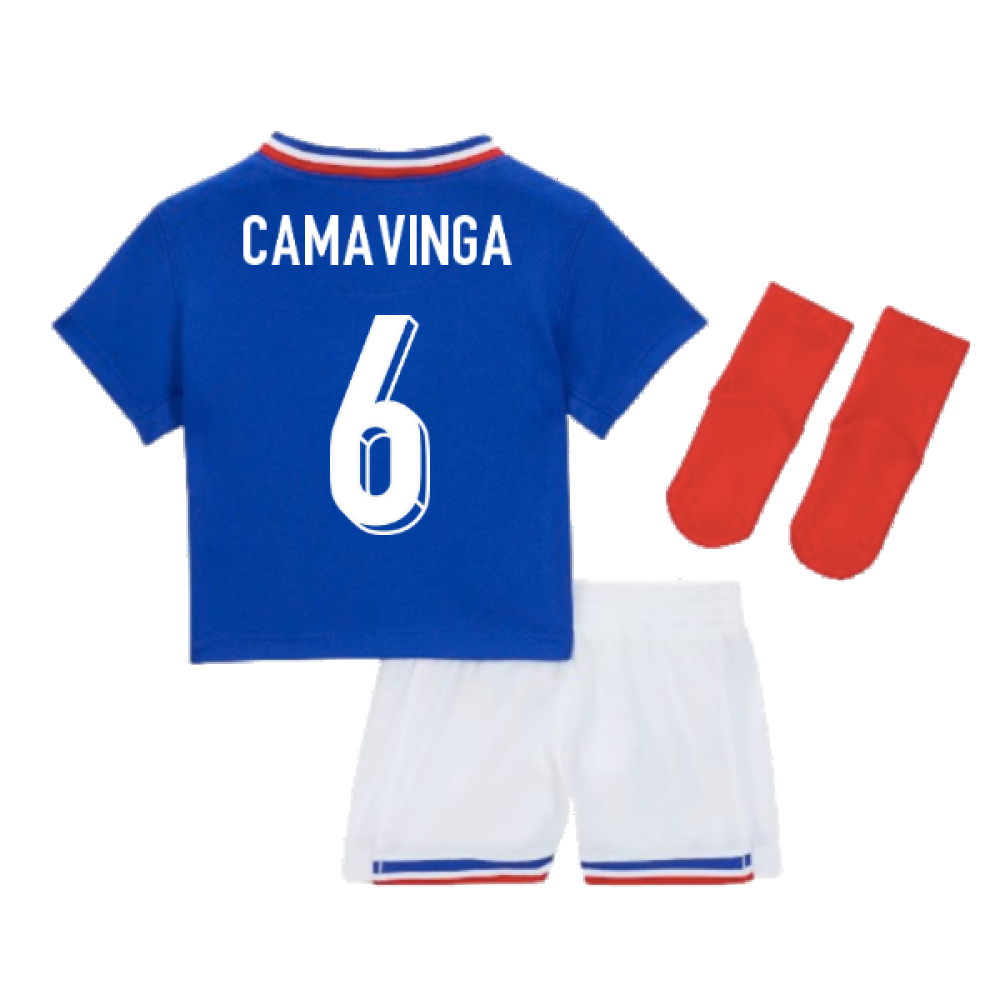 2024-2025 France Home Baby Kit (Camavinga 6)