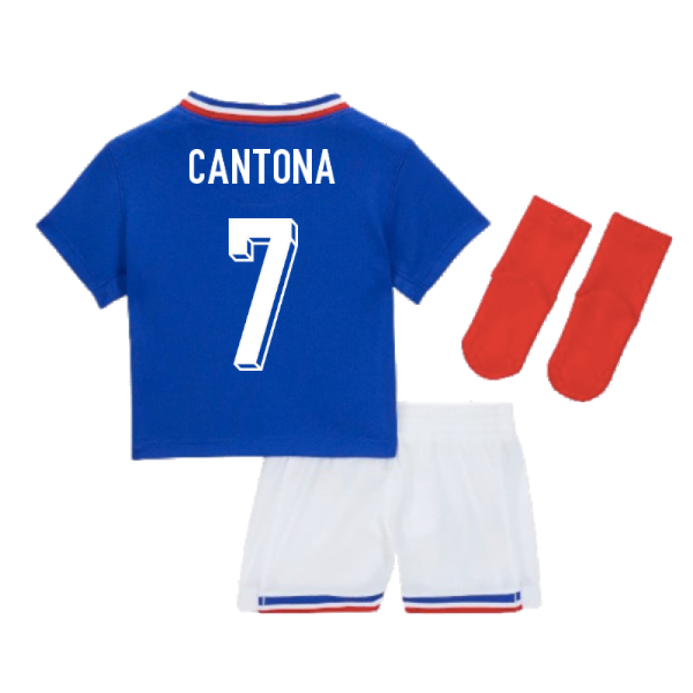 2024-2025 France Home Baby Kit (Cantona 7)