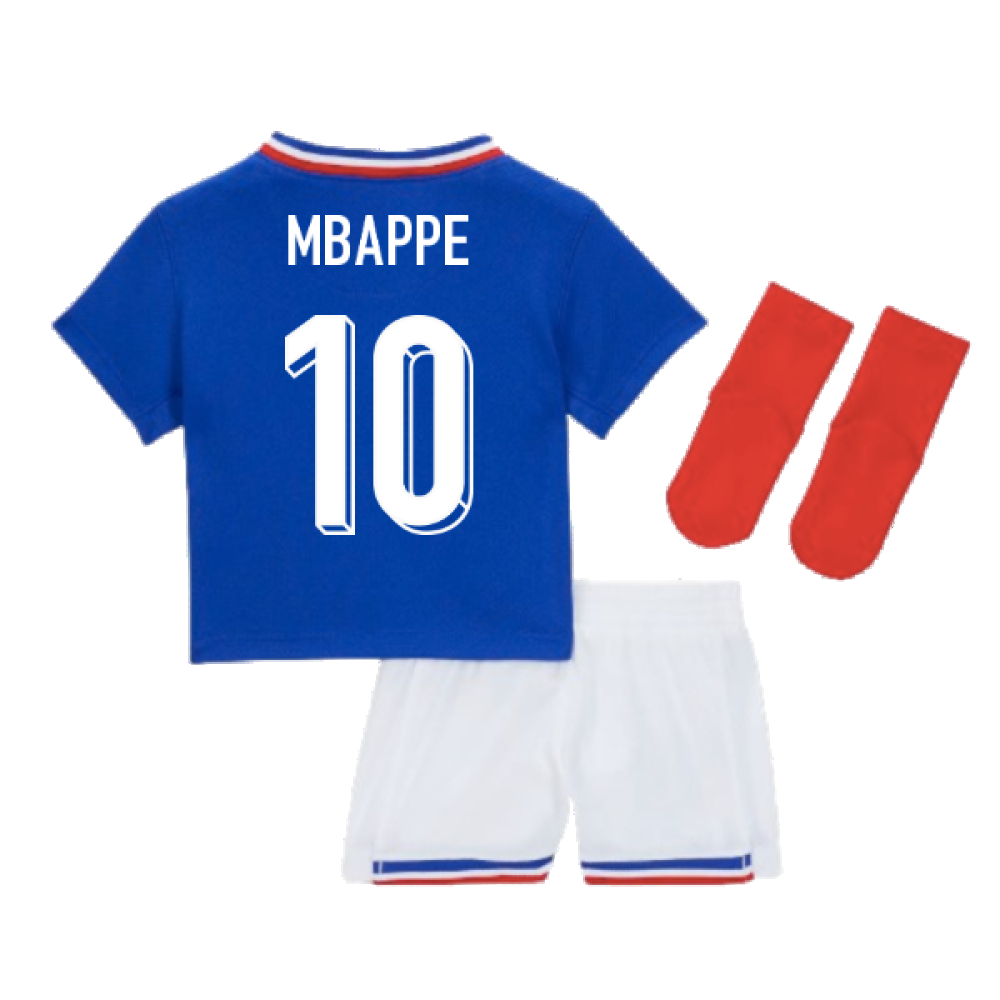 2024-2025 France Home Baby Kit (Mbappe 10)