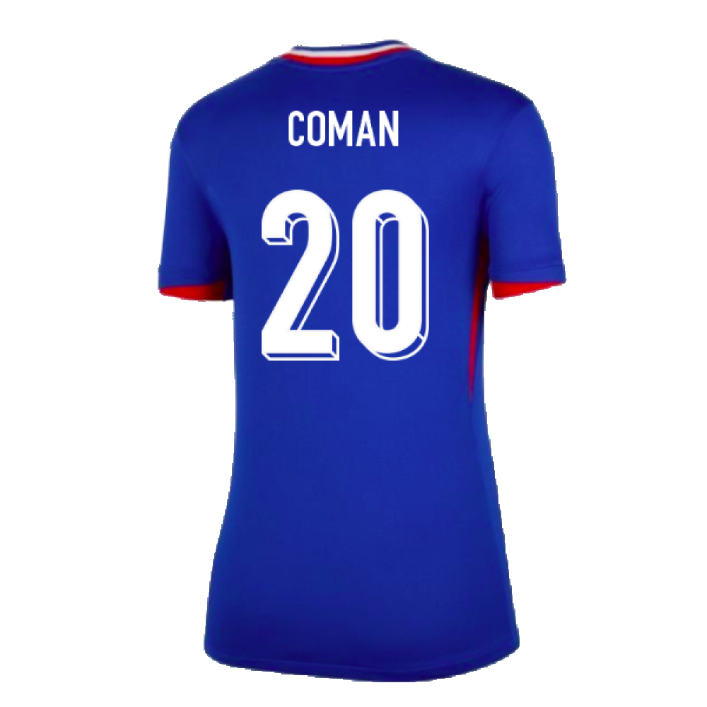 2024-2025 France Home Shirt (Womens) (Coman 20)