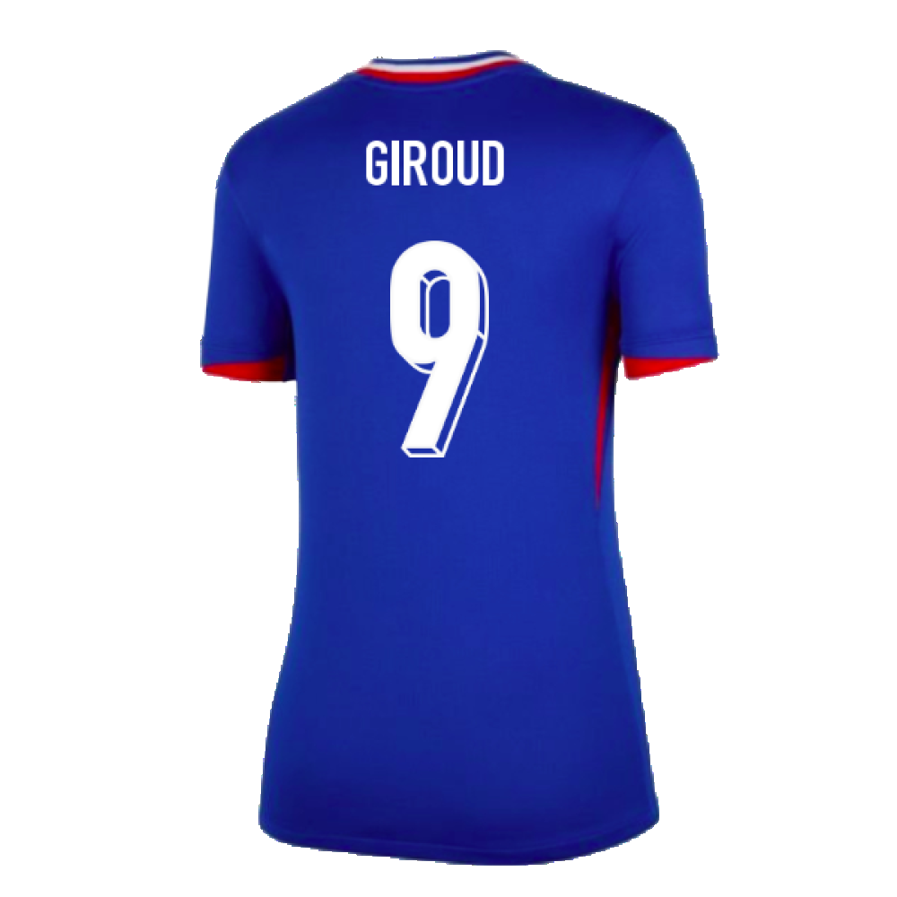 2024-2025 France Home Shirt (Womens) (Giroud 9)