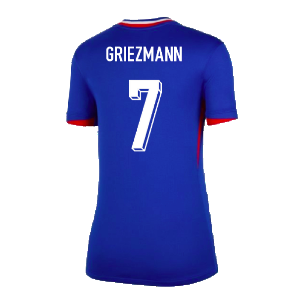 2024-2025 France Home Shirt (Womens) (Griezmann 7)