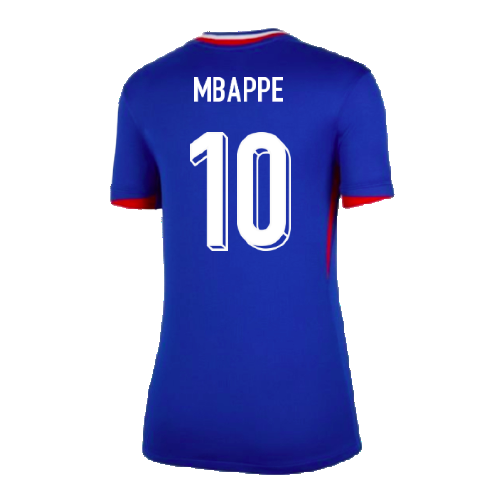 2024-2025 France Home Shirt (Womens) (Mbappe 10)