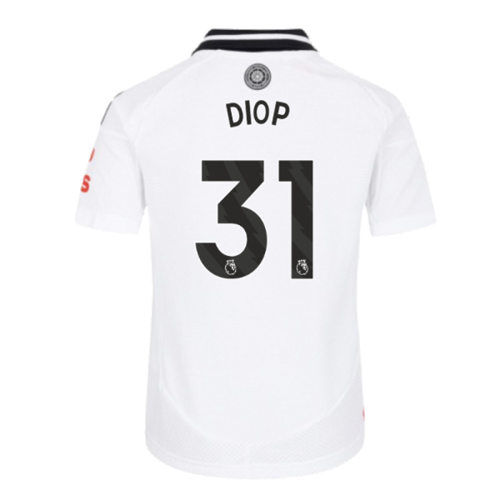 2024-2025 Fulham Home Shirt (Kids) (Diop 31)