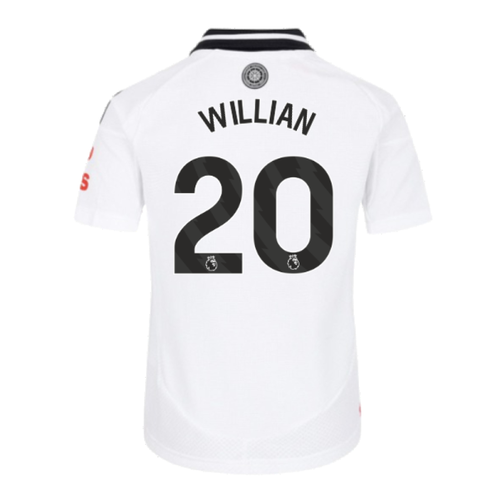 2024-2025 Fulham Home Shirt (Kids) (Willian 20)