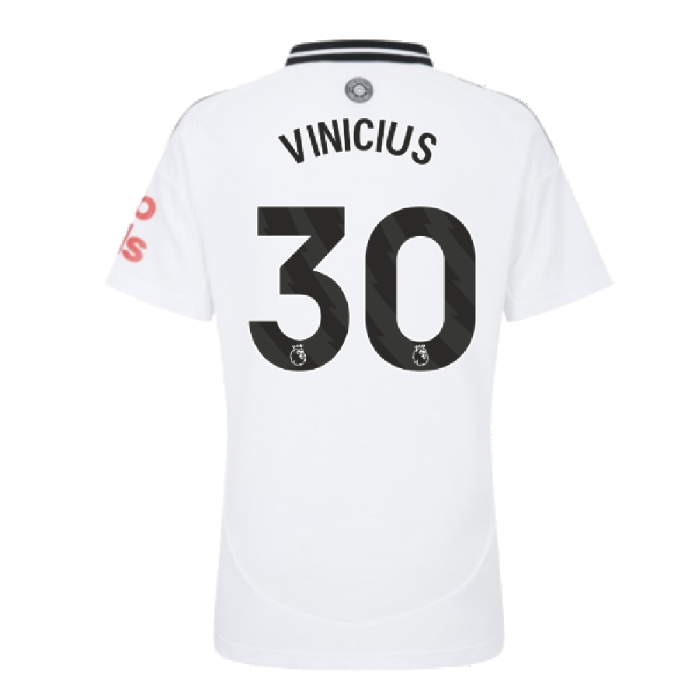 2024-2025 Fulham Home Shirt (Womens) (Vinicius 30)