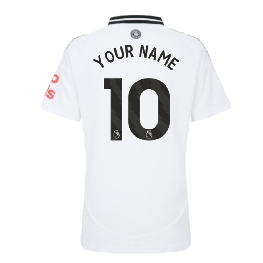 2024-2025 Fulham Home Shirt (Womens) (Your Name)