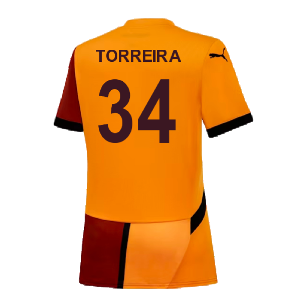 2024-2025 Galatasaray Home Shirt (Womens) (Torreira 34)