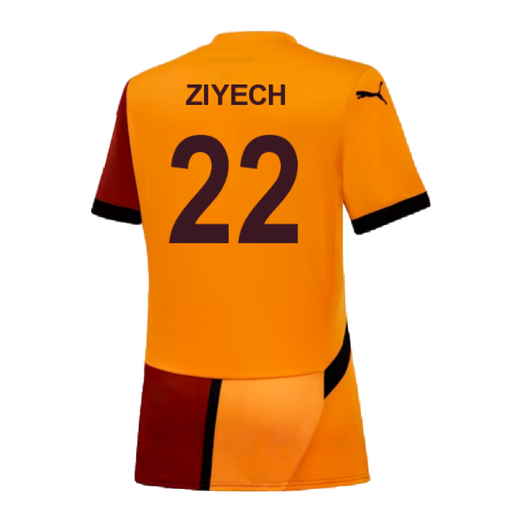 2024-2025 Galatasaray Home Shirt (Womens) (Ziyech 22)