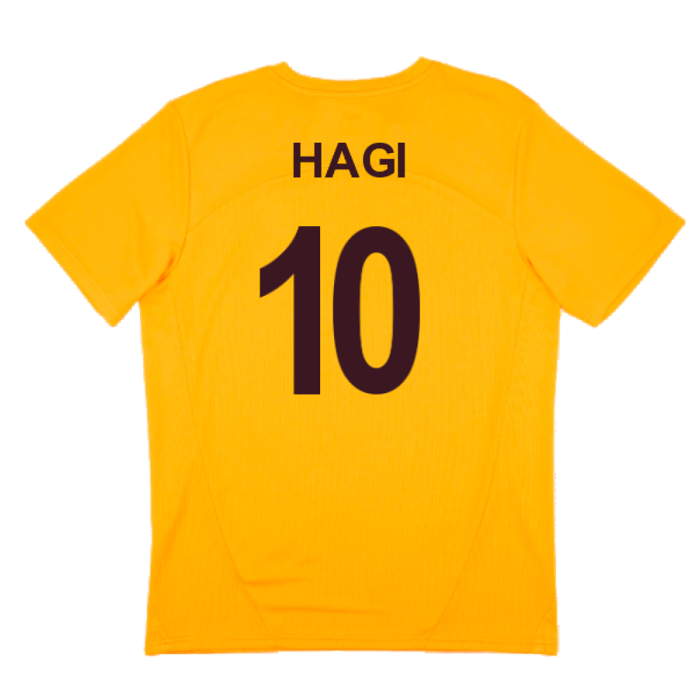 2024-2025 Galatasaray Training Shirt (Orange) (Hagi 10)