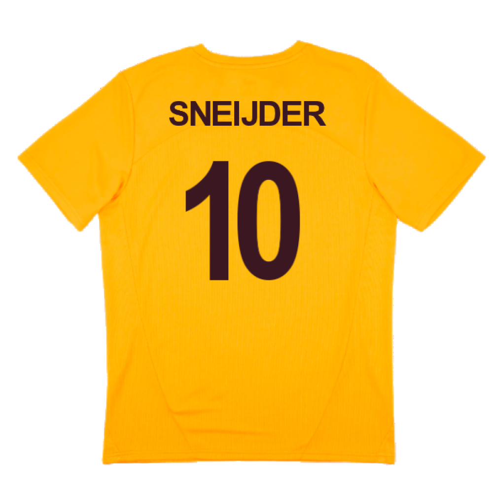 2024-2025 Galatasaray Training Shirt (Orange) (Sneijder 10)