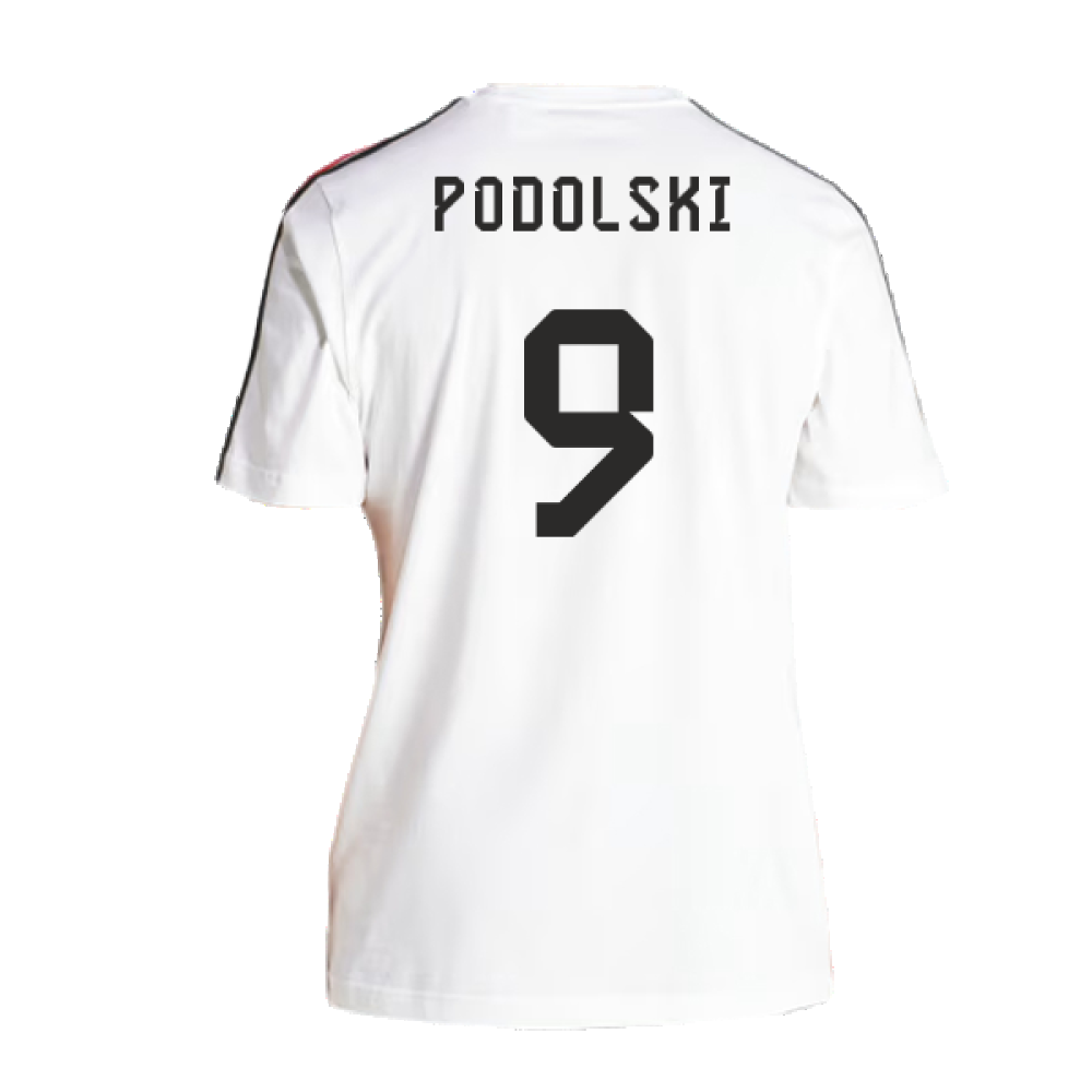 2024-2025 Germany 3S DNA Tee (White) (PODOLSKI 9)