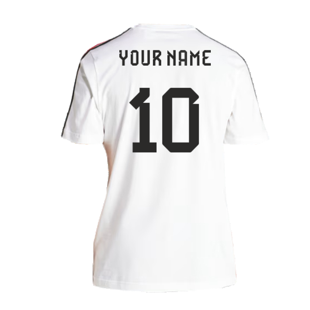 2024-2025 Germany 3S DNA Tee (White) (Your Name)