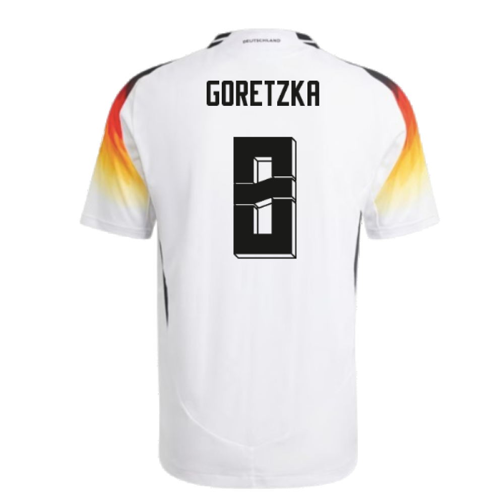 2024-2025 Germany Authentic Home Shirt (Goretzka 8)