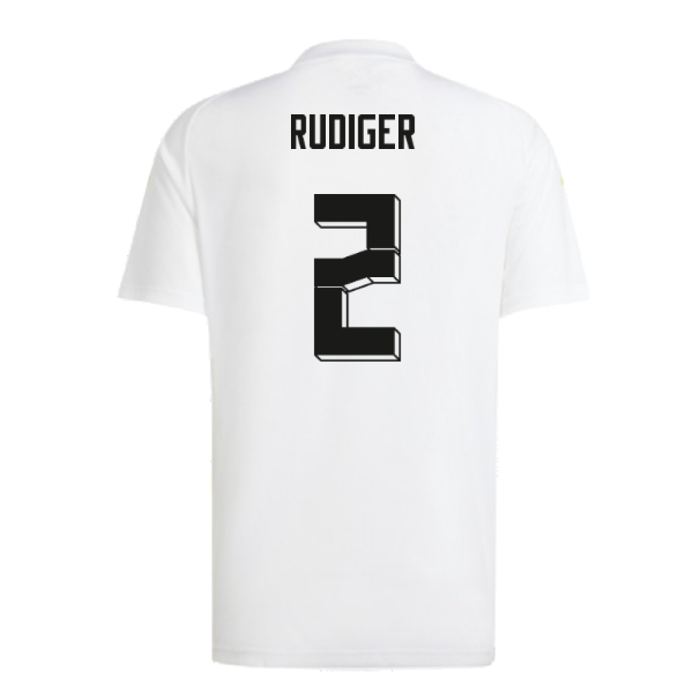 2024-2025 Germany Home Fan Shirt (Rudiger 2)