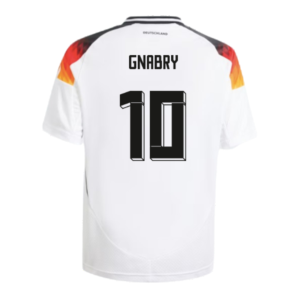 2024-2025 Germany Home Shirt (Kids) (Gnabry 10)