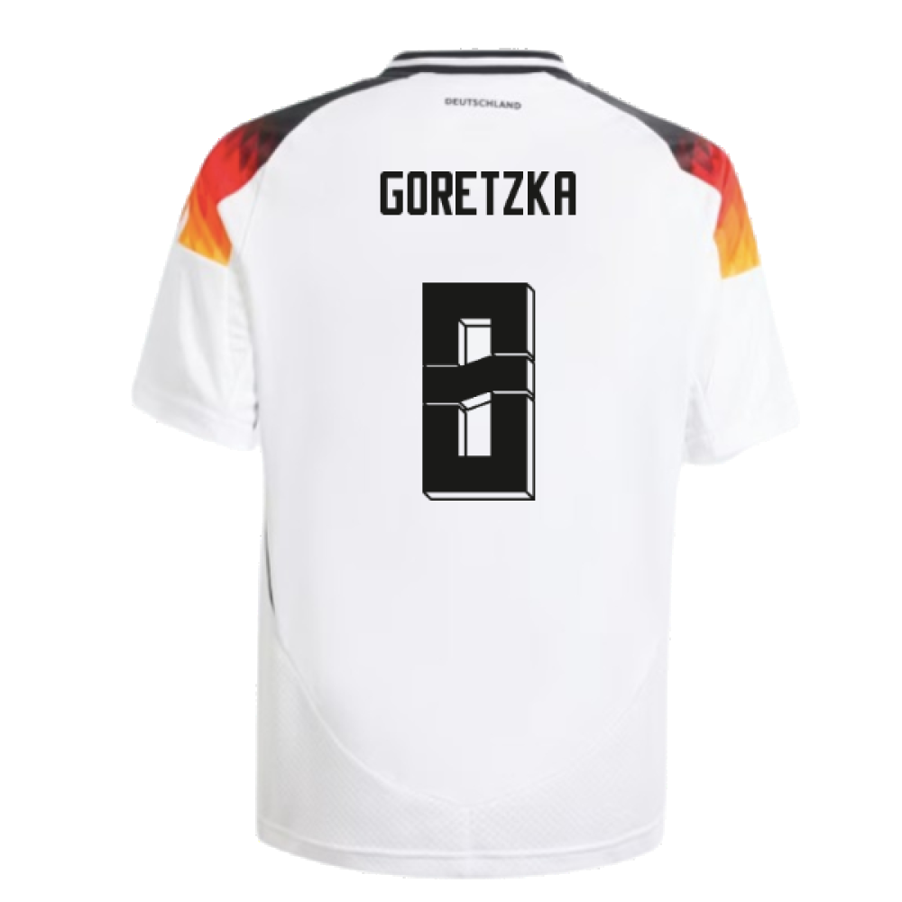 2024-2025 Germany Home Shirt (Kids) (Goretzka 8)