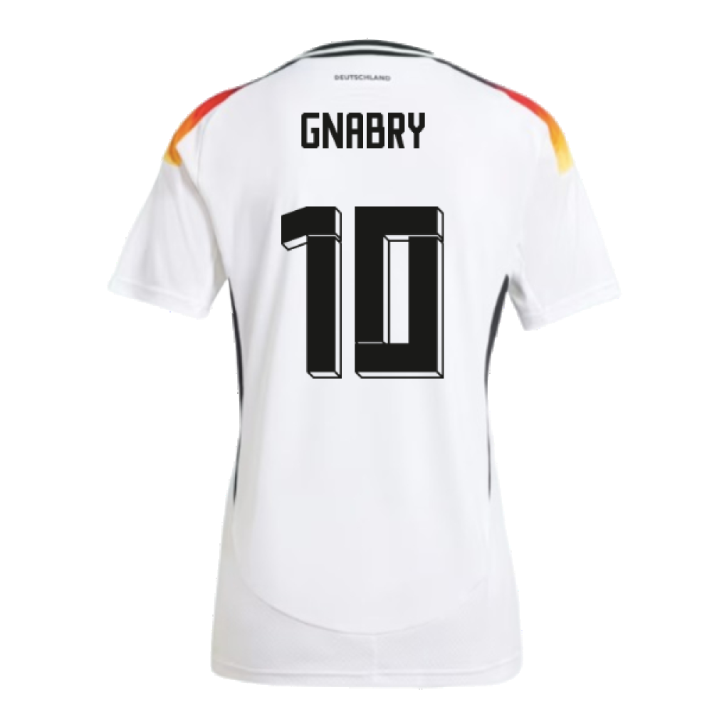 2024-2025 Germany Home Shirt (Ladies) (Gnabry 10)