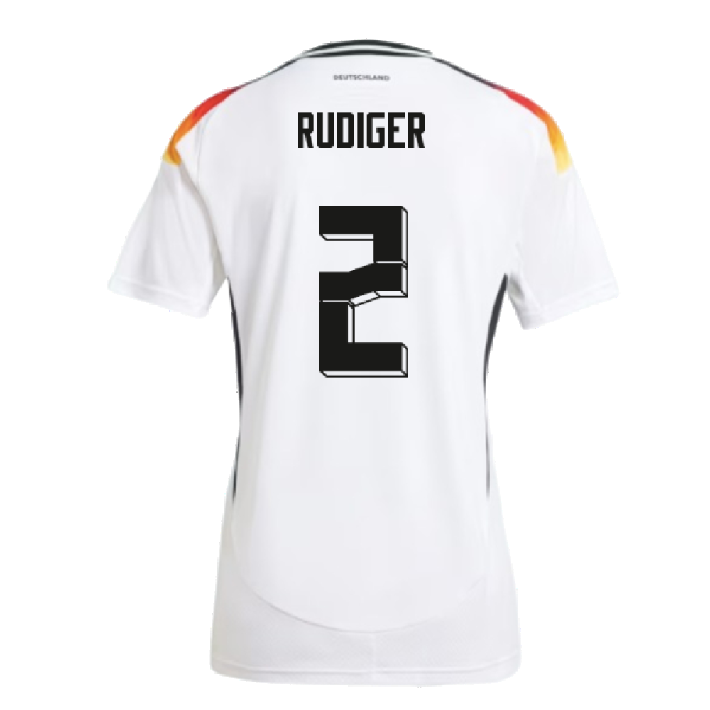 2024-2025 Germany Home Shirt (Ladies) (Rudiger 2)